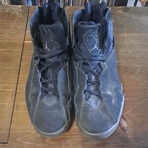 Jordan True Flight Black High-Top Sneakers